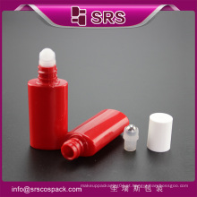Forma quadrada de embalagem de cosméticos Frasco de luxo com bolas de rolo, garrafa de pré-forma de animal de estimação para perfume